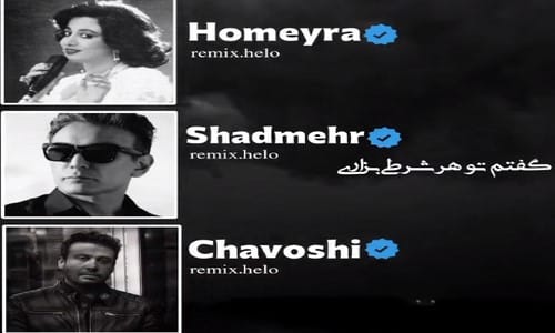 دانلود ریمیکس گفتم تو هر شرطی ریمیکس گفتم تو هر شرطی