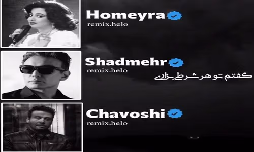 دانلود ریمیکس گفتم تو هر شرطی ریمیکس گفتم تو هر شرطی